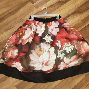 Ted Baker London Floral Skirt